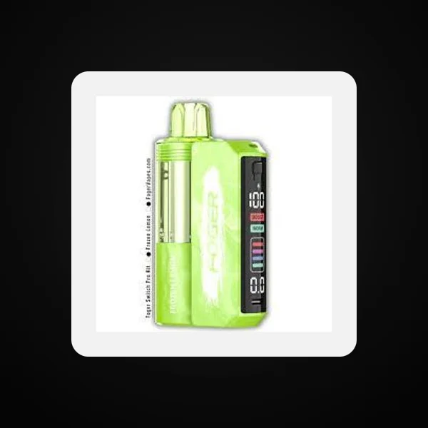 Foger Switch Pro 5% 30000 Puffs 19ml Pods 5ct Frozen Lemon