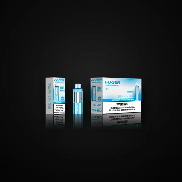 Foger Switch Pro 5% 30000 Puffs 19ml Pods 5ct Gum Mint