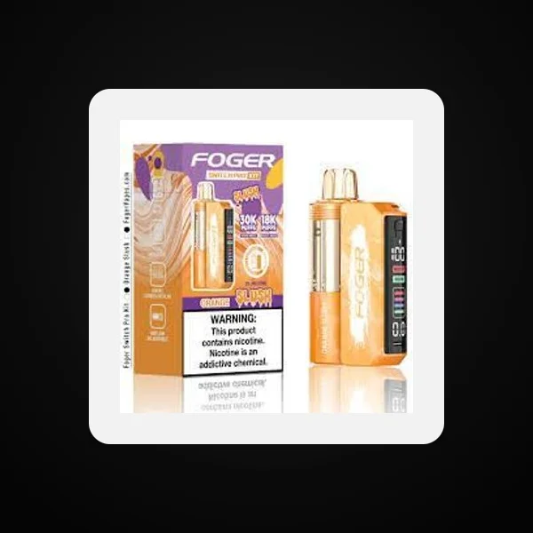 Foger Switch Pro 5% 30000 Puffs 19ml Pods 5ct Orange Slush