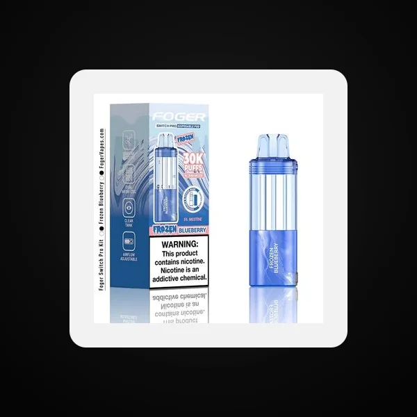 Foger Switch Pro 5% 30000 Puffs 19ml Pods 5ct Frozen Blueberry