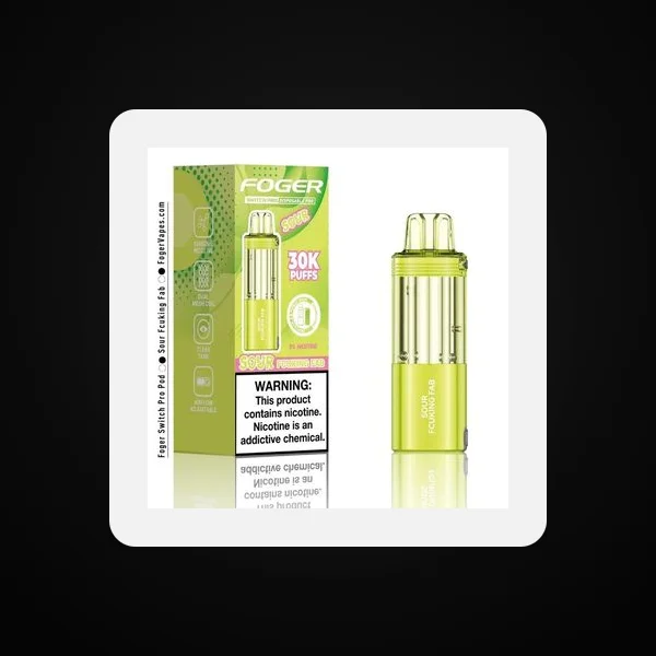 Foger Switch Pro 5% 30000 Puffs 19ml Pods 5ct Sour Fcuking FAB