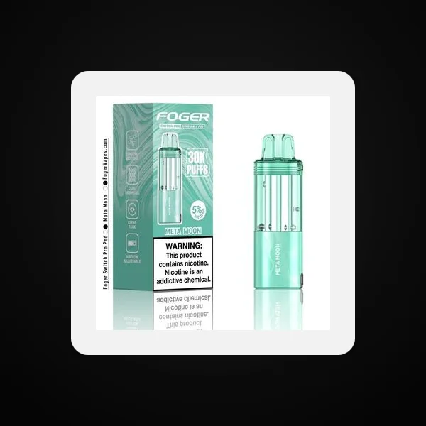 Foger Switch Pro 5% 30000 Puffs 19ml Pods 5ct Meta Moon