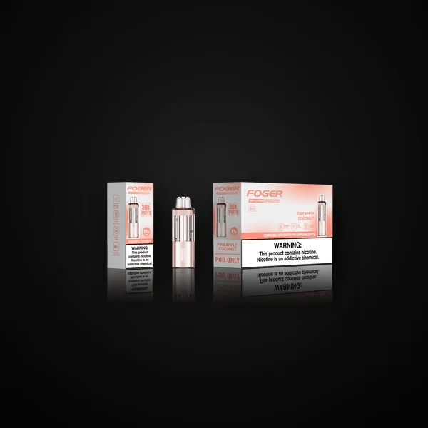 Foger Switch Pro 5% 30000 Puffs 19ml Pods 5ct Pineapple Coconut