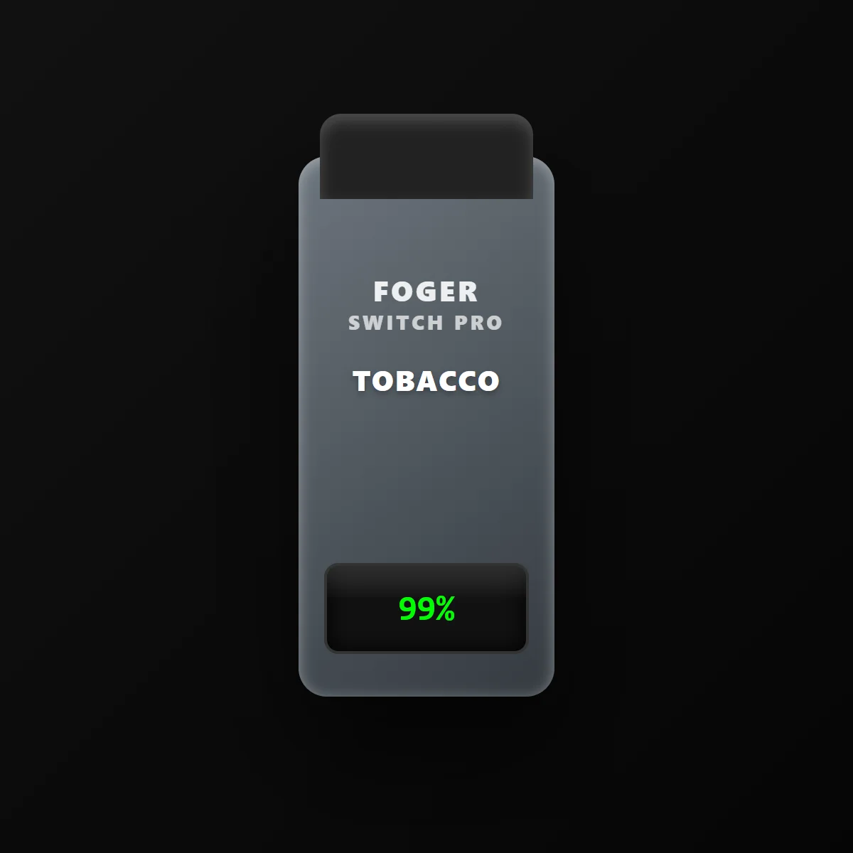 Foger Switch Pro 5% 30000 Puffs 19ml Pods 5ct Tobacco