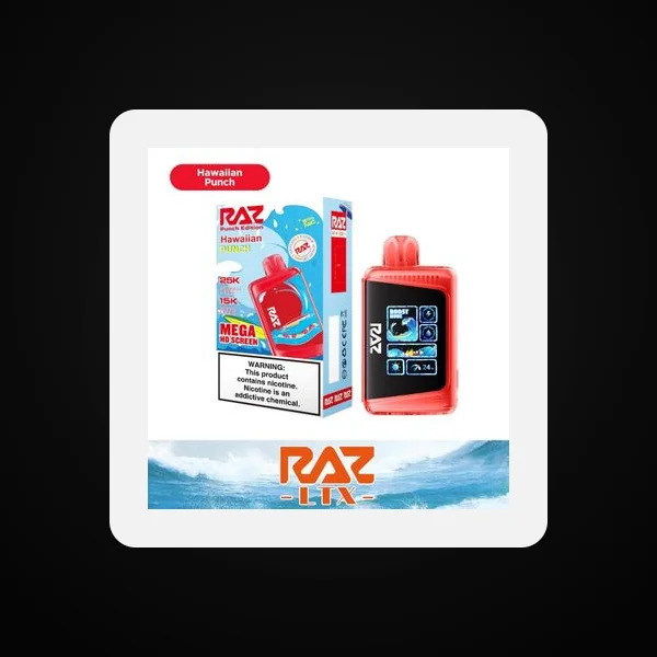 Raz LTX25000 Punch Edition Hawaiian Punch 5% 25000 Puffs 16ml 5pk