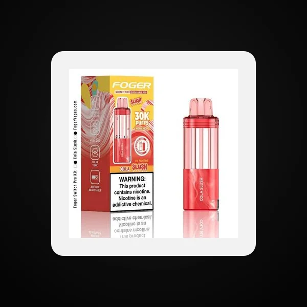 Foger Switch Pro 5% 30000 Puffs 19ml Pods 5ct Cola Slush