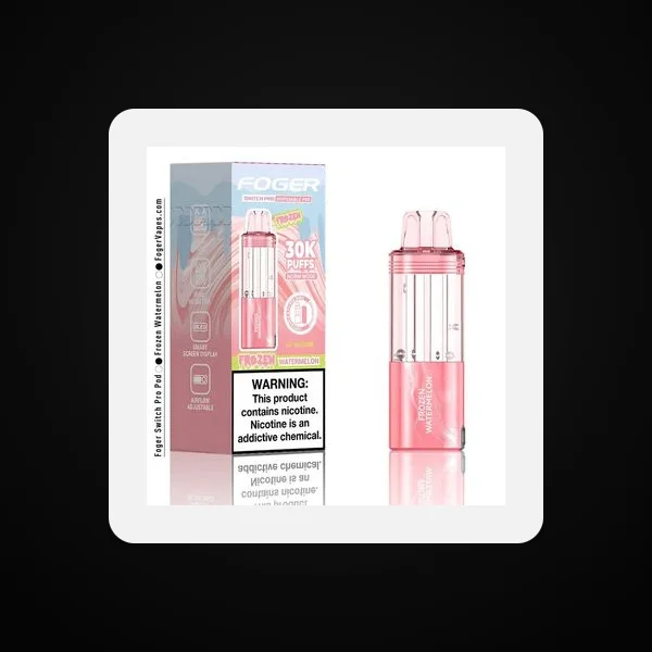 Foger Switch Pro 5% 30000 Puffs 19ml Pods 5ct Frozen Watermelon