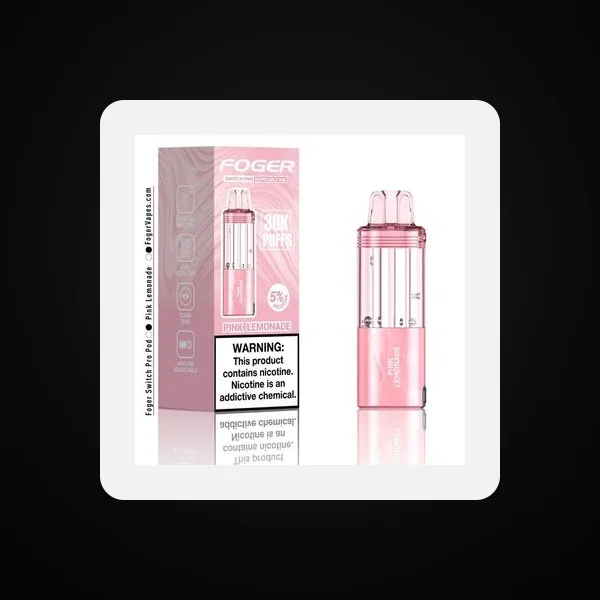 Foger Switch Pro 5% 30000 Puffs 19ml Pods 5ct Pink Lemonade