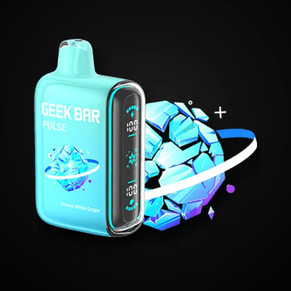 Geek Bar Pulse Frozen White Grape 5% 16ml 5pk