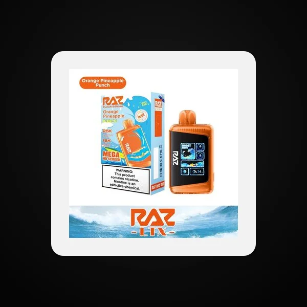 Raz LTX25000 Punch Edition Orange Pineapple Punch 5% 25000 Puffs 16ml 5pk